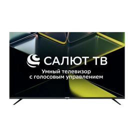  55" Телевизор ASANO 55LU5030T черный 3840x2160, 4K UltraHD, 60 Гц, Wi-Fi, Smart TV, Салют ТВ 