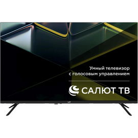  32" Телевизор LEFF 32H680T черный 1366x768, HD, 60 Гц, Wi-Fi, Smart TV, Салют ТВ 