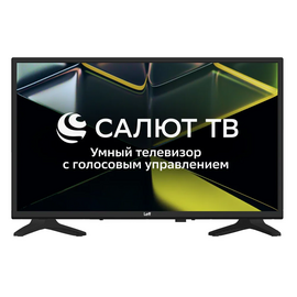  43" Телевизор LEFF 43F690T черный 1920x1080, Full HD, 60 Гц, Wi-Fi, Smart TV, Салют ТВ 