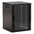 Шкаф коммутационный Hyperline TWB-0645-GP-RAL9004 настенный 6U 600x450мм пер.дв.стекл 60кг черный 