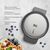  Прибор для выпечки BQ ST1009 Waffle Black-Steel 