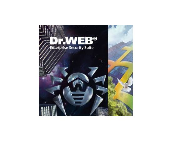  ПО Dr.Web Enterprise Security Suite (Малый бизнес), 5 ПК + 1 сервер  5 ПУ/1 год. Лицензия, конверт (BBZ-C-12M-5-A3). Сертифицирован ФСТЭК РФ 