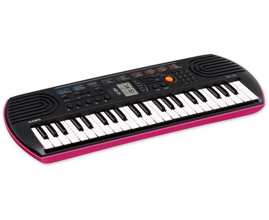  Синтезатор Casio SА-78 44клав. розовый (SA-78AH7) 