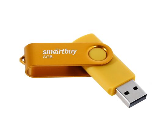  Флэш накопитель USB  8 Гб Smart Buy Twist (yellow) (212783) 
