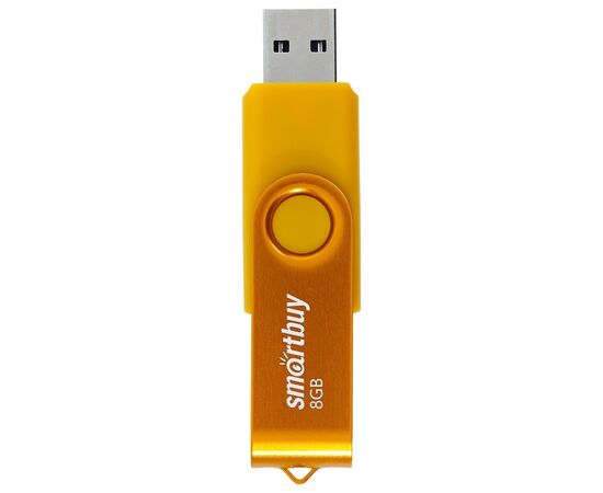  Флэш накопитель USB  8 Гб Smart Buy Twist (yellow) (212783) 