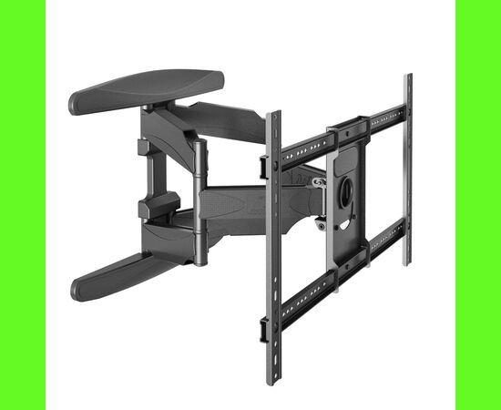  40"-70" Кронштейн ONKRON M6L Наклонно-поворотный, чёрный, макс 400*600,  наклон -5°/+8°, поворот ±140° Макс нагрузка 45,5кг, от стены 54-500мм 