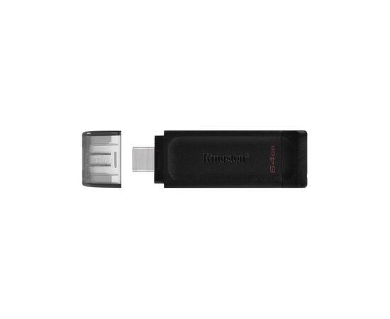  USB-флешка Kingston DataTraveler 70 64GB черный (DT70/64GB) 