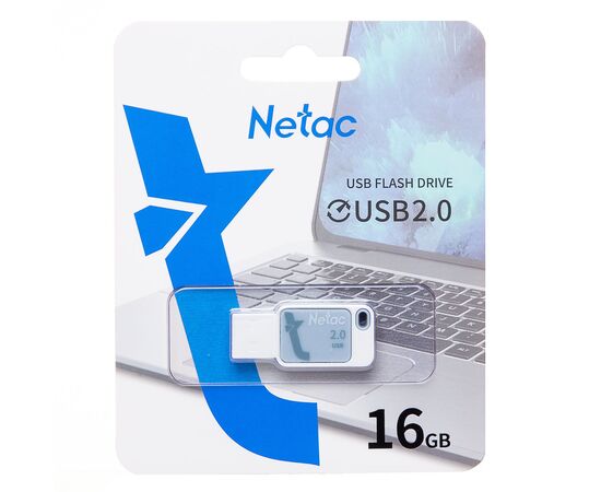  Флэш накопитель USB 16 Гб Netac UA31 (blue) (219893) 