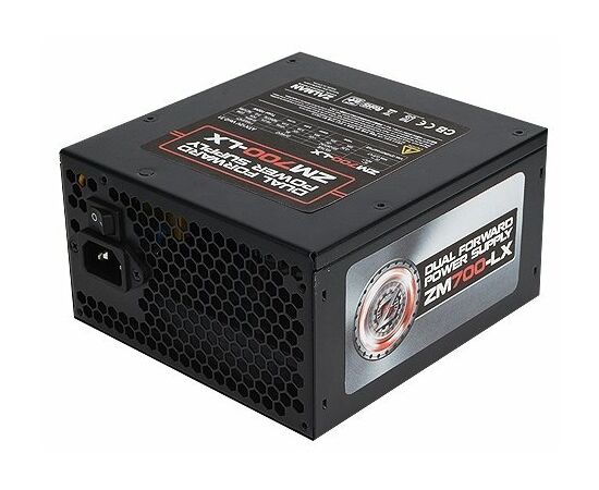  Блок питания ZALMAN ZM700-LXII, 700W, ATX12V v2.3, APFC, 12cm Fan, Ret 