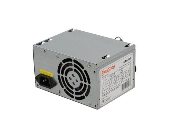  Блок питания Exegate ES259590RUS AAA400, ATX, 8cm fan, 24p+4p, 2xSATA, 1xIDE 