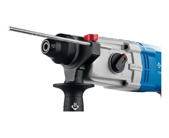  Перфоратор ЗУБР "ПРОФЕССИОНАЛ" ЗП-30-900 К Перфоратор SDS-plus (реверс, горизонтальный, металлич редуктор, 3,3Дж, 0-980об/мин, 0-5400уд/мин, 900Вт, кейс) 