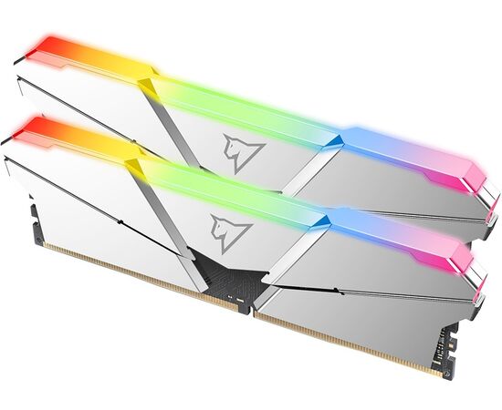  ОЗУ Netac Shadow RGB (NTSRD4P36DP-16SC)DIMM DDR4 16GB (2x8GB) PC28800 3600Mhz CL18 1.35V XMP Dual Kit 