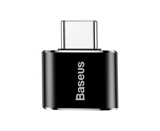  Кабель Baseus Mini USB female to Type-C male adapter converter Black 