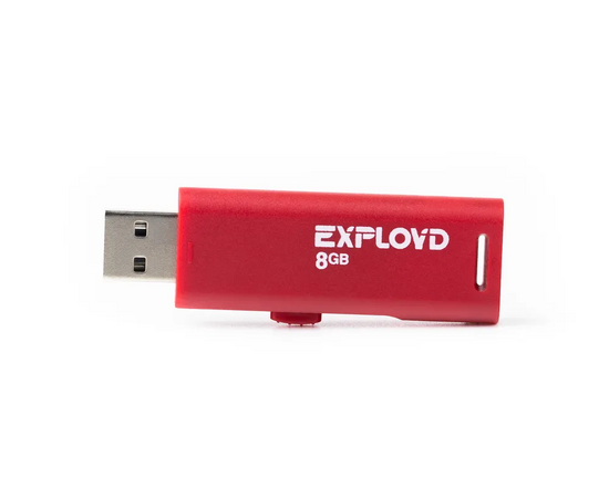  USB  8GB  Exployd  580  красный 