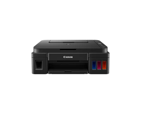  МФУ CANON G3410 СНПЧ, принтер/сканер/копир, A4, печать термическая струйная цветная, 4-цветная, 8.8 изобр./мин ч/б, 5 изобр./мин цветн., 4800x1200 dpi 