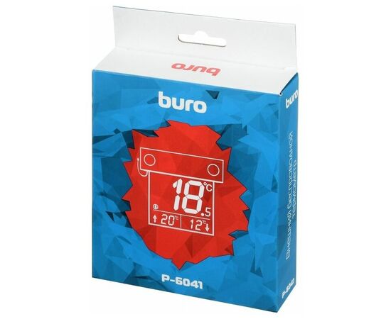 Термометр Buro P-6041 серебристый 