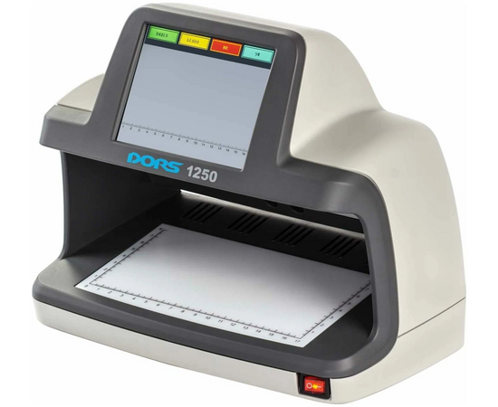  Детектор банкнот Dors 1250 Standart (FRZ-044870) просмотровый мультивалюта 