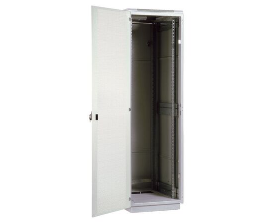  Шкаф коммутационный ЦМО ШТК-М-42.6.10-4ААА напольный 42U 600x1020мм пер.дв.перфор. серый 