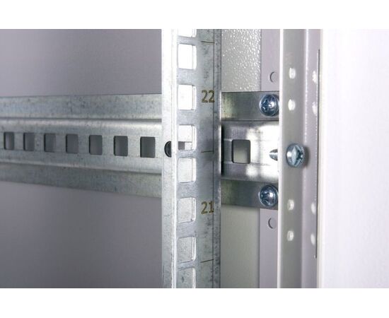  Шкаф коммутационный ЦМО ШТК-Э-18.6.6-13АА напольный 18U 598x600мм пер.дв.стекл металл серый 