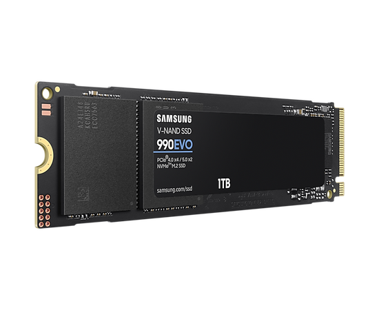  SSD Samsung 990 Evo 1Tb MZ-V9E1T0BW M.2 NVMe 2.0, PCIe 4.0 x4, V-NAND TLC 