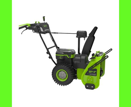  Снегоуборщик Greenworks 82В (2602807) самоходный аккумуляторный GW б/щ 61 см (без АКБ и ЗУ) 