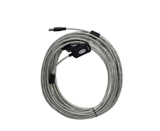  Кабель Vcom VUS7049-15M USB2.0-repeater, удлинительный активный Am-Af 15м 