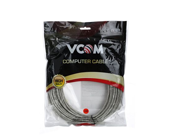  Кабель Vcom VUS7049-15M USB2.0-repeater, удлинительный активный Am-Af 15м 