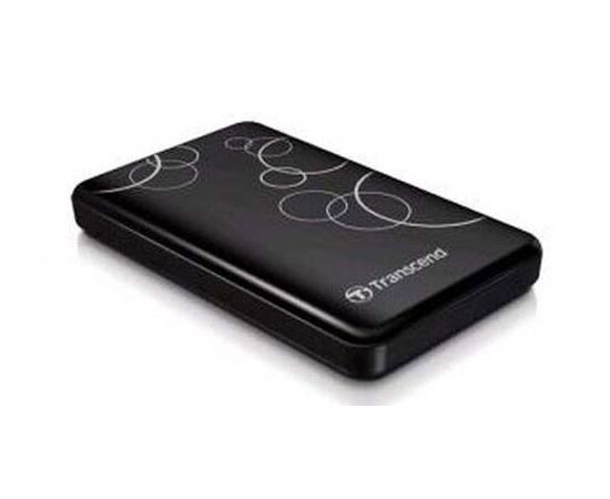  HDD ext 2.5" 1.0TB USB3.0 Transcend StoreJet 25A3, ударопрочный, чёрный (TS1TSJ25A3K) 
