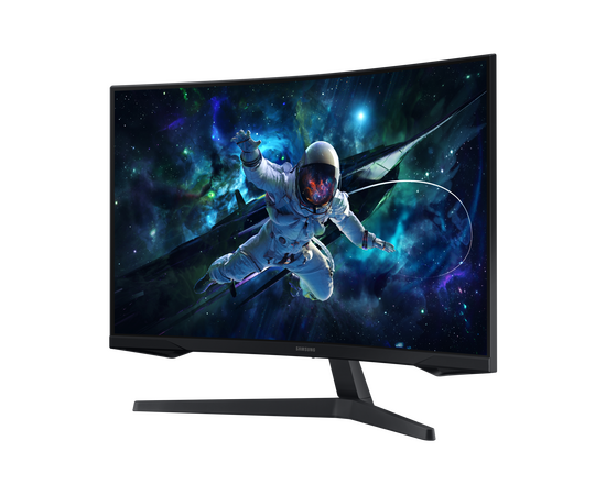  Монитор Samsung Odyssey G5 Curved 32" 2K 2560x1440, VA, 165Гц, 1хHDMI, 1хDP, S32CG550EI (LS32CG550EIXCI) черный 