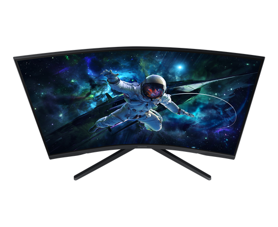  Монитор Samsung Odyssey G5 Curved 32" 2K 2560x1440, VA, 165Гц, 1хHDMI, 1хDP, S32CG550EI (LS32CG550EIXCI) черный 