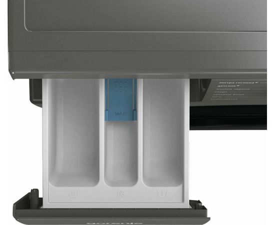  Стиральная машина Gorenje WNHPI84AS/AR темно-серый 