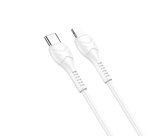  Кабель Type-C - Apple lightning Hoco X37 Cool power PD 27W 100см 3A  (white) (235051) 