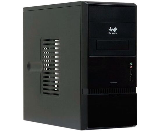  Корпус InWin ENR-022BL (6143491) Mini Tower U3.0*2+A(HD) mATX 