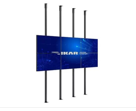  Панель Ikar ПВ 55-117-300 (0.88мм) черный IPS LED 8ms 16:9 DVI HDMI M/M матовая 1200:1 700cd 178гр/178гр 3840x2160 VGA DP UHD USB 40кг (RUS) 