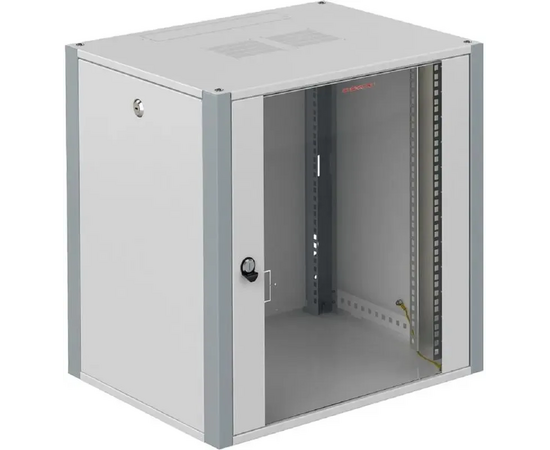  Шкаф коммутационный Sysmatrix WP 6315.710 настенный 15U 600x350мм пер.дв.стекл 2 бок.пан. 60кг серый 200мм 24кг 720мм IP20 металл 