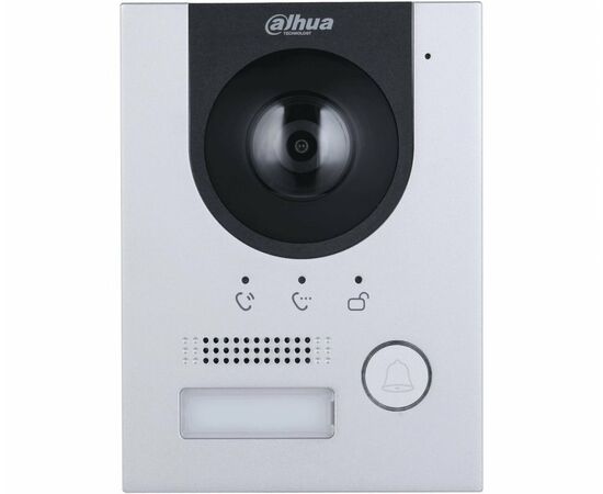  Видеопанель Dahua DHI-VTO2201F-P-S2 серебристый 