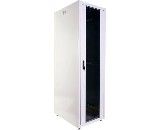  Шкаф коммутационный ЦМО ШТК-Э-42.6.10-44АА напольный 42U 600x1000мм пер.дв.перфор. серый 