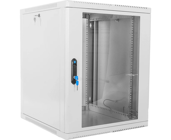  Шкаф коммутационный ЦМО ШРН-15.500 настенный 15U 600x529мм светло-серый 