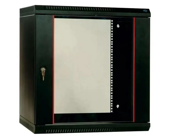  Шкаф коммутационный ЦМО ШРН-Эконом ШРН-Э-18.650-9005 настенный 18U 600x650мм пер.дв.стекл 65кг черный 600мм 31.86кг 180град. 930мм IP20 сталь 