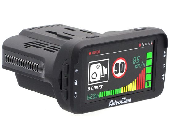  Видеорегистратор с радар-детектором AdvoCam FD Combo GPS черный 