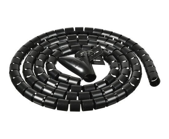  Кабельный органайзер Buro BHP CG155B Spiral Hose 15x1500mm Black 