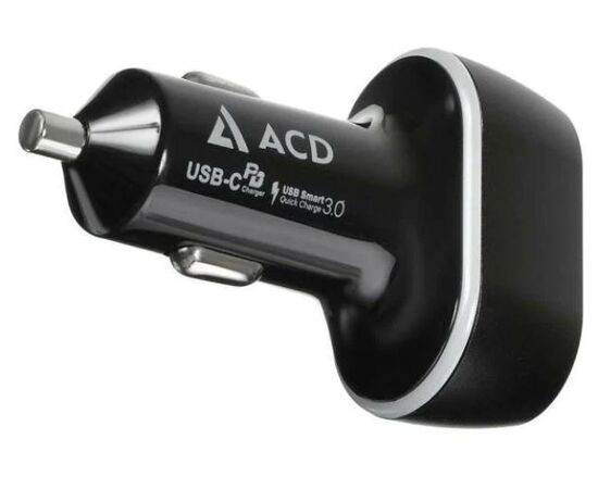  АЗУ ACD (ACD-С632P-V1B) 63Вт, 2xUSB 1PD+1QC, 3.6~20В/3А 