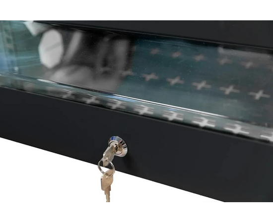  Шкаф коммутационный NTSS NTSS-SOHO5U-BL настенный 5U 520x140мм пер.дв.стекл несъемн.бок.пан. 80кг черный 11кг 480мм IP20 металл 