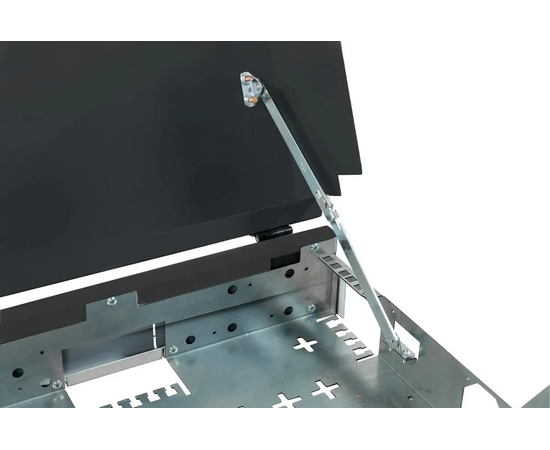  Шкаф коммутационный NTSS NTSS-SOHO5U-BL настенный 5U 520x140мм пер.дв.стекл несъемн.бок.пан. 80кг черный 11кг 480мм IP20 металл 