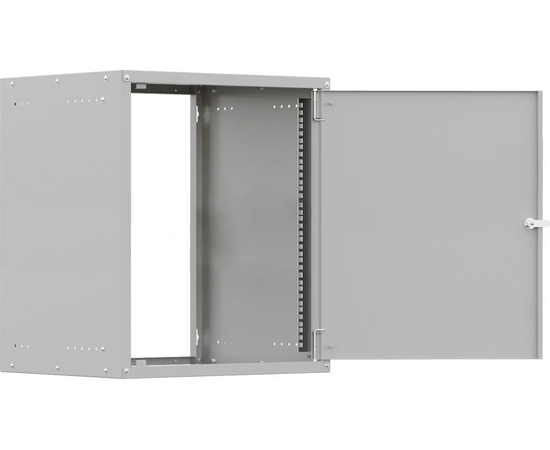  Шкаф коммутационный NTSS Премиум NTSS-W9U6060FD настенный 9U 570x600мм пер.дв.металл 60кг серый 500мм 22кг 220град. 500мм IP20 сталь 