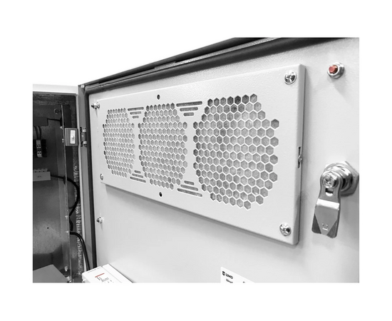  Шкаф коммутационный ЦМО ШТВ-НН-12.6.5-4ААА-Т1 настенный 12U 620x530мм пер.дв.металл несъемн.бок.пан. 150кг серый 420мм 58кг 120град. 600мм IP54 IK10 