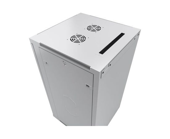  Шкаф коммутационный CABEUS SH-05F-9U60/45 настенный, стеклянная передняя дверь, 9U, 600x501x450 мм 