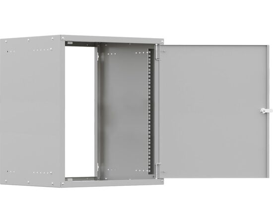  Шкаф коммутационный NTSS Премиум NTSS-W6U6045FD настенный, металлическая передняя дверь, 6U, 570x370x450 мм 