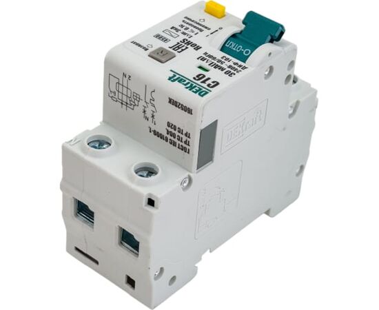  АВДТ DEKraft ДИФ-103 16052DEK 1Р+N 16А 30мА тип AC х-ка C 4.5кА 