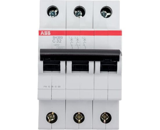  Автоматический выключатель ABB SH203 C32 2CDS213001R0324 3-полюсной 